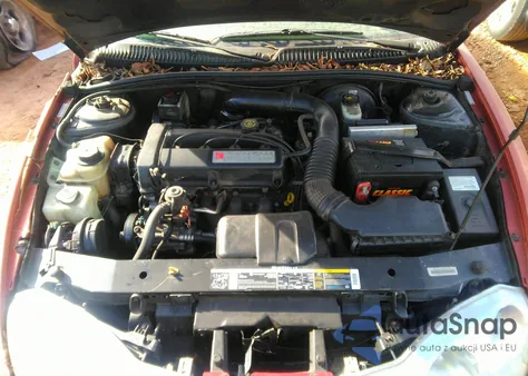 2002 Saturn S-Series Sc2 из США, поврежденный, VIN 1G8ZY12742Z163324